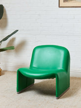 Load image into Gallery viewer, Italian Alky Chair in Kelly Green Upholstery by Giancarlo PIretti for Castelli, 1969
