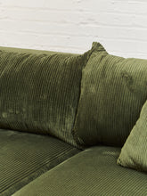 Load image into Gallery viewer, Low Profile Corduroy Lounging Sofa
