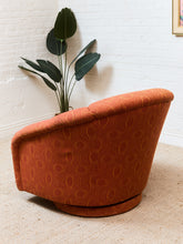 Load image into Gallery viewer, Orange Vintage Club Chair
