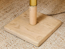 Load image into Gallery viewer, White Oak Magazine Floor Lamp

