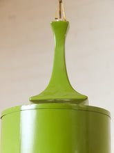 Load image into Gallery viewer, Green Olive Vintage Glossy Pendant Siamese Twin Hanging Lamps
