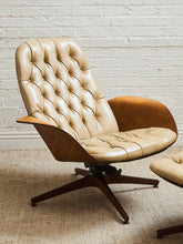Load image into Gallery viewer, George Mulhauser Mr. Chair and Ottoman
