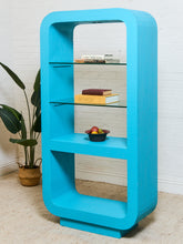 Load image into Gallery viewer, Turquoise Vintage Mod Atomic Shelf
