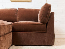 Load image into Gallery viewer, Diana Loveseat and Ottoman in Amici Tobacco
