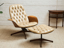Load image into Gallery viewer, George Mulhauser Mr. Chair and Ottoman

