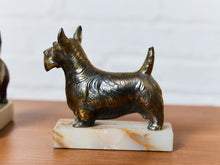 Load image into Gallery viewer, Scottie Vintage Marble Bookends
