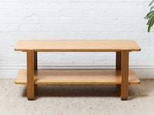 Load image into Gallery viewer, Blonde Wood 2 Tier Coffee Table
