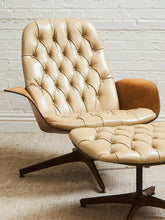 Load image into Gallery viewer, George Mulhauser Mr. Chair and Ottoman
