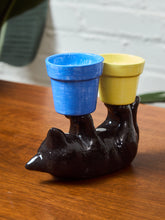 Load image into Gallery viewer, Cat at Play Planter
