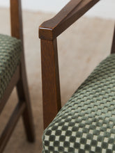 Load image into Gallery viewer, Broyhill Olive Green Vintage Dining Chairs
