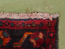 Load image into Gallery viewer, Antique Vintage Afghan Runner

