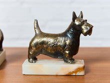 Load image into Gallery viewer, Scottie Vintage Marble Bookends

