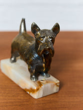 Load image into Gallery viewer, Scottie Vintage Marble Bookends
