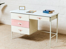 Load image into Gallery viewer, Pink Vintage Desk as Found
