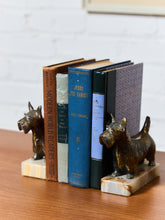 Load image into Gallery viewer, Scottie Vintage Marble Bookends
