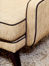 Load image into Gallery viewer, Two Tone Retro Style Loveseat Settee
