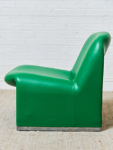 Load image into Gallery viewer, Italian Alky Chair in Kelly Green Upholstery by Giancarlo PIretti for Castelli, 1969
