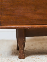 Load image into Gallery viewer, Walnut Mid Century Highboy
