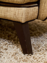 Load image into Gallery viewer, Two Tone Retro Style Loveseat Settee
