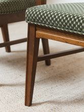 Load image into Gallery viewer, Broyhill Olive Green Vintage Dining Chairs
