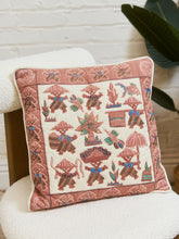 Load image into Gallery viewer, Indonesian Batik Quilted Decorative Pillow
