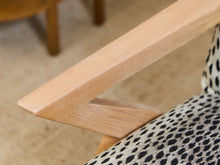Load image into Gallery viewer, Zephyr Lounge Chair in Cheetah Upholstery

