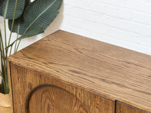 Load image into Gallery viewer, Castilian Sideboard in Oak Three Doors
