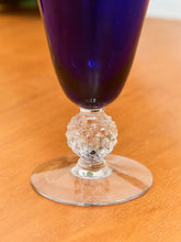 Load image into Gallery viewer, Vintage 1930s Morgantown Ritz Blue Tumblers
