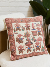 Load image into Gallery viewer, Indonesian Batik Quilted Decorative Pillow
