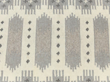 Load image into Gallery viewer, Vintage Gray Kilm Rug
