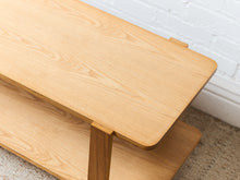 Load image into Gallery viewer, Blonde Wood 2 Tier Coffee Table
