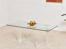 Load image into Gallery viewer, Post Modern Mid Century Lucite Coffee Table
