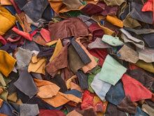 Load image into Gallery viewer, Vintage leather Rug
