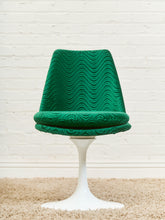 Load image into Gallery viewer, Groovy Green Swivel Chair
