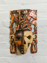 Load image into Gallery viewer, Mayan Carved Wood Mask
