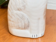 Load image into Gallery viewer, American Pottery Hand-painted Cat Cookie Jar
