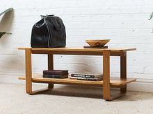 Load image into Gallery viewer, Blonde Wood 2 Tier Coffee Table
