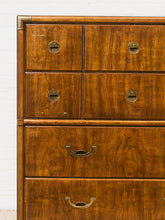 Load image into Gallery viewer, Vintage Drexel Campaign Highboy
