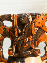 Load image into Gallery viewer, Mayan Carved Wood Mask
