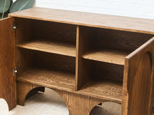 Load image into Gallery viewer, Castilian Sideboard in Oak Three Doors
