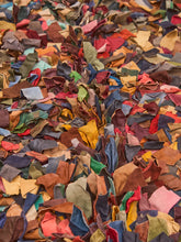 Load image into Gallery viewer, Vintage leather Rug
