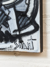 Load image into Gallery viewer, Black and White Acrylic Abstract by Shant Beudjekian
