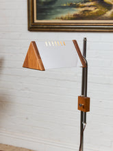 Load image into Gallery viewer, 1970’s Italian Wood and Chrome Lamp

