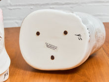 Load image into Gallery viewer, American Pottery Hand-painted Cat Cookie Jar
