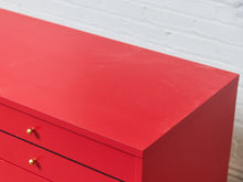 Load image into Gallery viewer, American of Martinsville Dresser in Poppy Red
