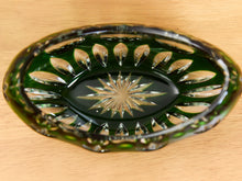 Load image into Gallery viewer, Vintage Nactmann Bleikristall Emerald Cut to Clear Crystal Candy Dish
