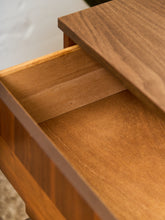 Load image into Gallery viewer, Walnut Mid Century 2 Tone Walnut 4 Drawer Dresser
