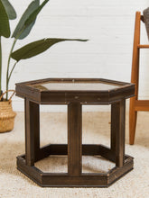 Load image into Gallery viewer, Hexagon Side Table Brown Saltman
