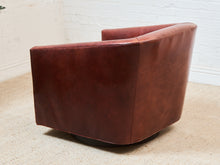Load image into Gallery viewer, Leather Restoration Hardware Club Chair
