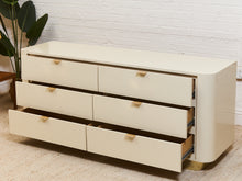 Load image into Gallery viewer, 6 Drawer Post Modern Dresser
